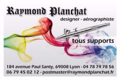 Raymond Planchat peintre aérographe