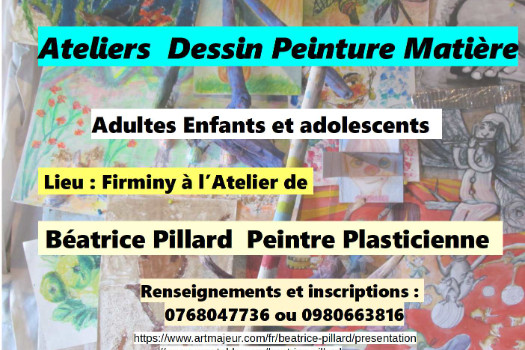 Ateliers de Dessin Peinture pour Adulte Enfant et Adolescent