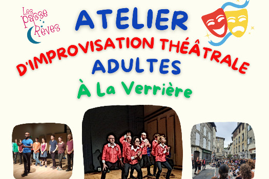Atelier Improvisation Théâtrale Adultes La Verrière (78)