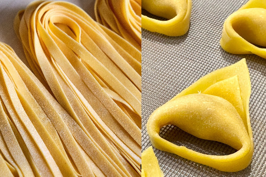 Atelier Pasta Mista (pasta + pasta ripiena) à votre domicile ou en visio