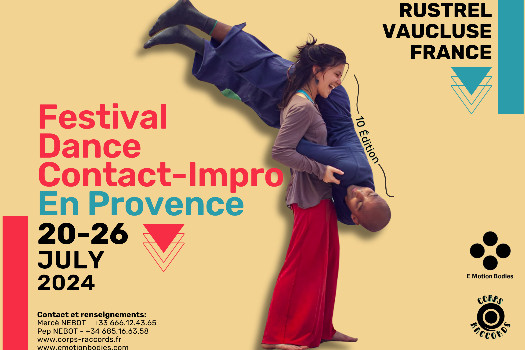 Festival de Danse Contact Improvisation en Provence - Rustrel -  20-26 Juillet'24