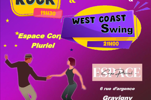 Cours de danse rock et West coast swing